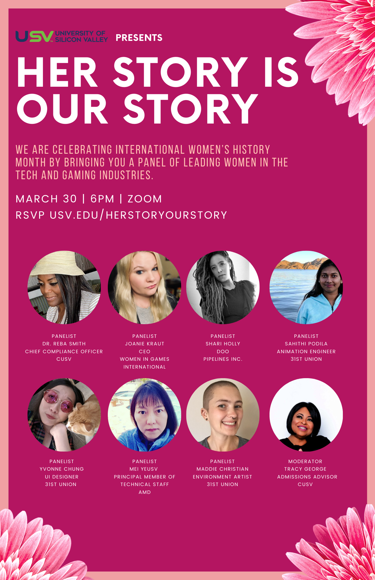 Her Story Our Story - Flyer