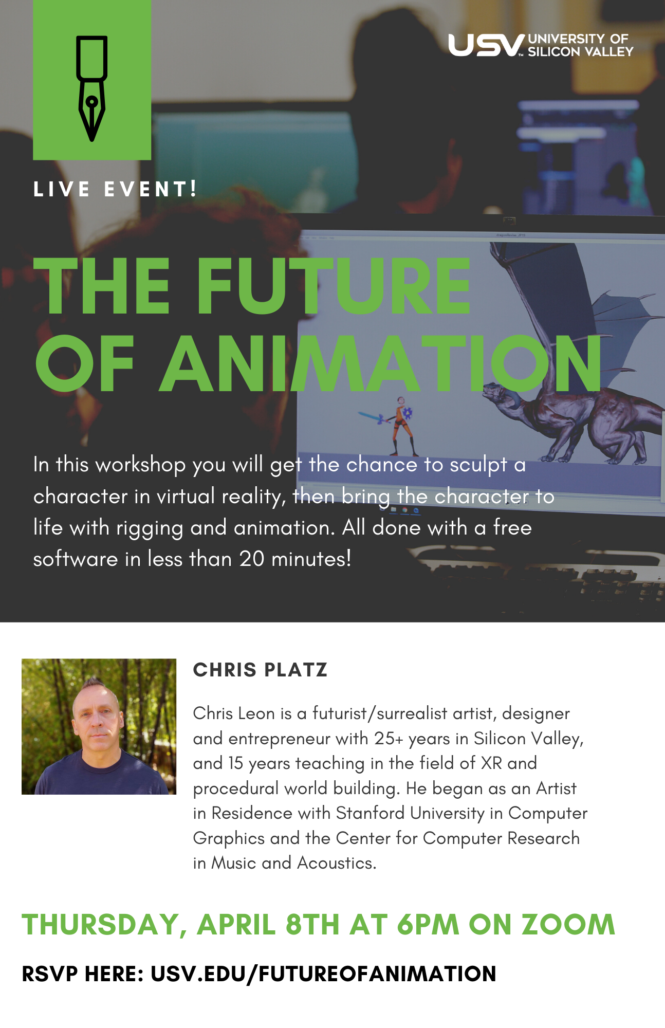 THE FUTURE OF ANIMATION - Flyer