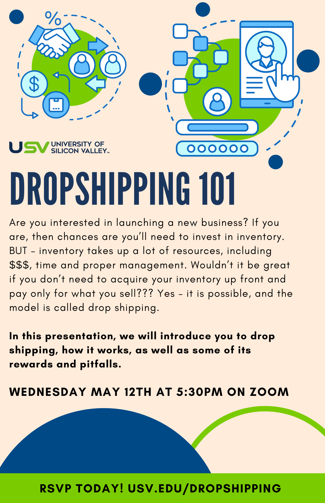 Dropshipping 101 - Flyer