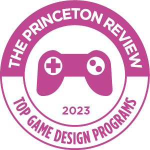 USV is named 2023 Top Game Design program by the Princeton Review
