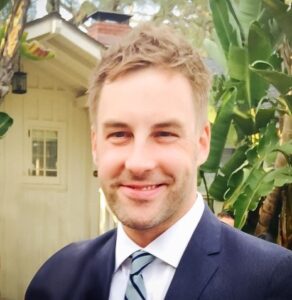 A headshot of Ross Petersen, USV faculty member.