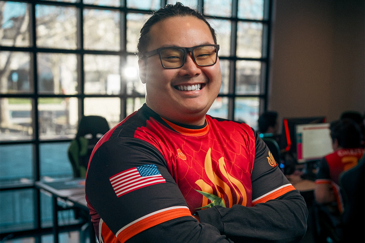 esports player portrait